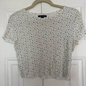 short sleeve crop top